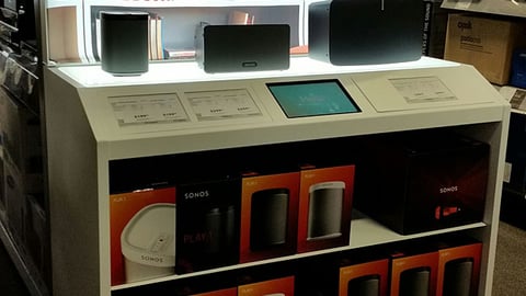 Best Buy Sonos Endcap Display