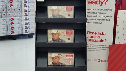 Target Garth Brooks '10-Disc Collection' Floorstand
