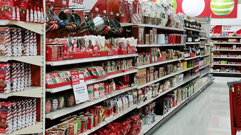 Target Holiday Aisle