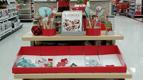 Target Holiday Baking Endcap
