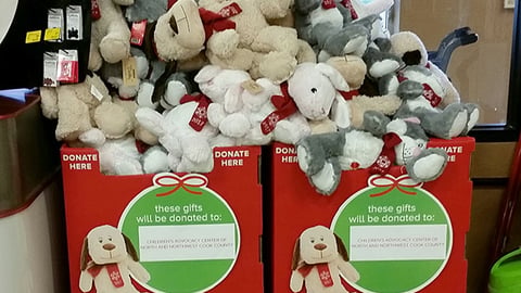 PetSmart 'Thank You' Dump Bins