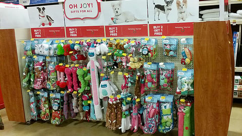 Pet Holiday 'Oh Joy' Endcap