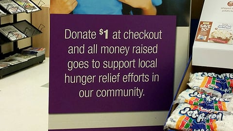 Stop & Shop 'Food for Friends' Standee