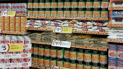 Winn-Dixie 'Happy Thanksgiving' In-Line Displays