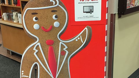 Target '10 Days of Deals' Stanchion Sign