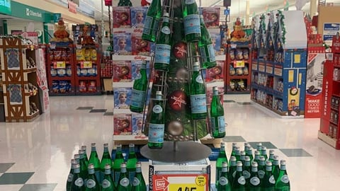 San Pellegrino Pallet Display