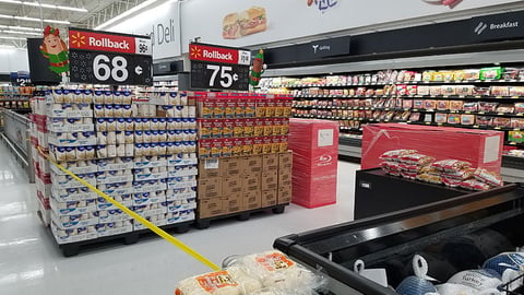 Walmart Black Friday Aisle 
