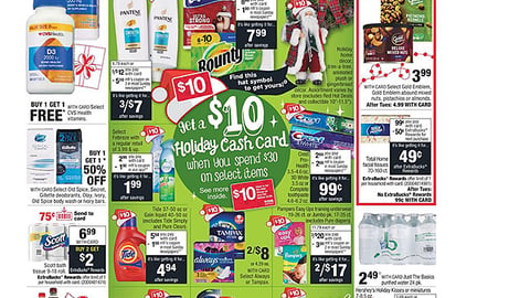 CVS P&G ExtraBucks Features