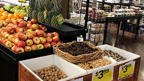 Ralphs 'Holiday Nuts' Half-Pallet Display