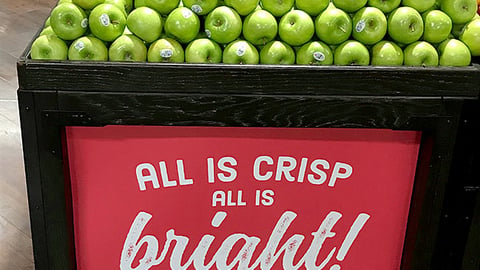 Ralphs 'All Is Bright' Dump Table