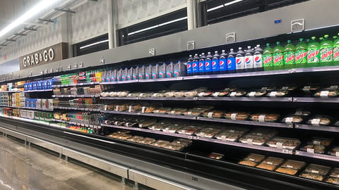 Sam's Club Now 'Grab & Go' Refrigerated Display