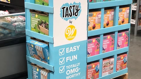 Tasty by Wilton Walmart Half-Pallet Display