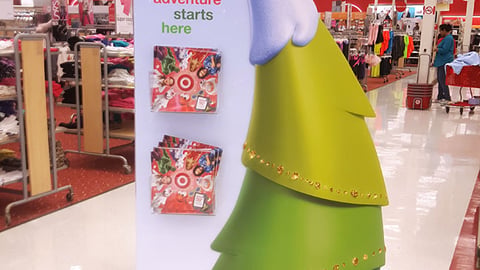 Target Holiday 'Adventure' Standee
