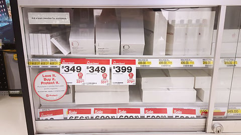 Target Apple Watch Merchandising