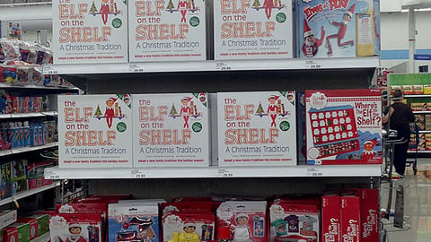 Elf on the Shelf Meijer 'Adoption Center' Endcap