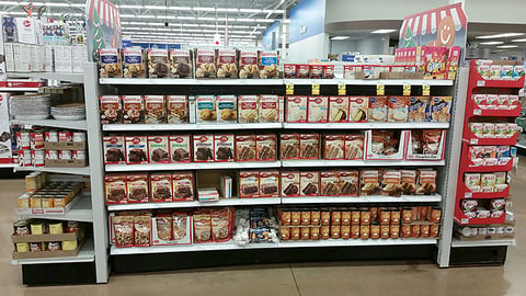 Meijer Holiday Baking Gondola