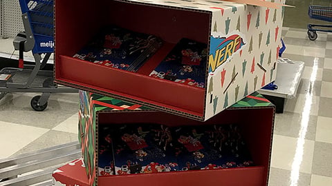 Meijer 'Toy Guide' Floorstand
