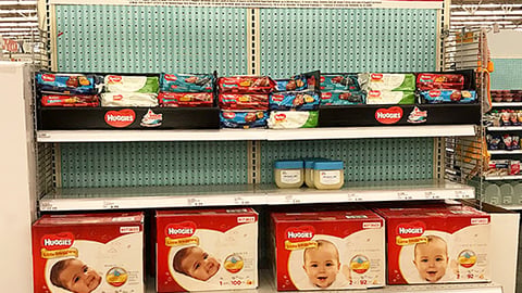 Huggies Meijer 'Help Diaper a Baby in Need' Endcap