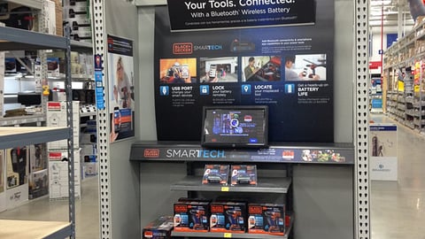 Lowe's Black & Decker 'New Innovation' Endcap