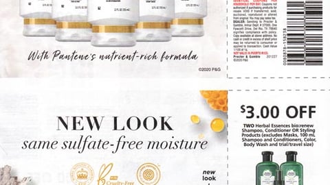 Herbal Essences 'New Look' FSI