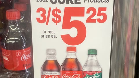 Coca-Cola 'Fuel Holiday Miracles' Speedway Cling