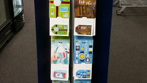 Best Buy Gift Card Floorstand
