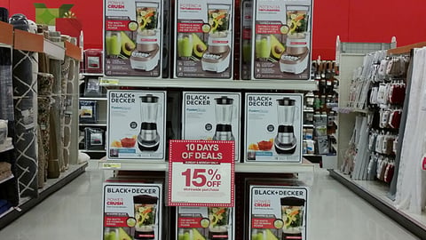 Target Black & Decker Holiday Endcap