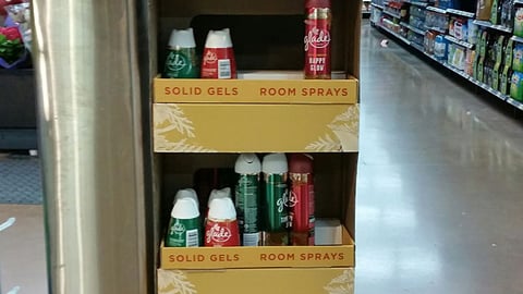 Glade Walmart 'Holiday Surprises' Floorstand