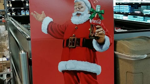 Coca-Cola Holiday Standee