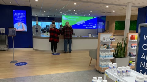 Rite Aid Pharmacy Counter