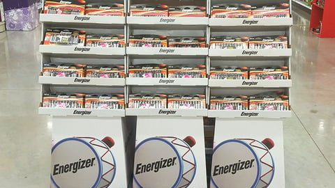 Energizer Pallet Display