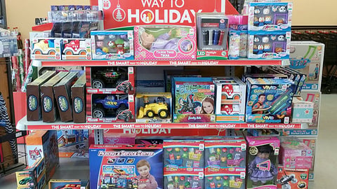 Family Dollar 'The Smart Way to Holiday' Gondola