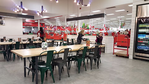 Freshii Seating Area