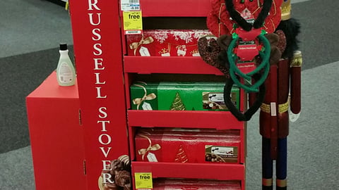 Russell Stover Holiday Floorstand