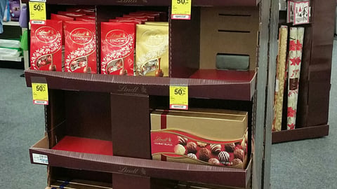 Lindor 'Unwrap Something Special' Floorstand