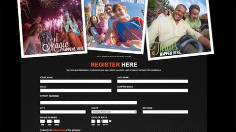 Black & Decker 'Unforgettable Vacation' Sweeps Page