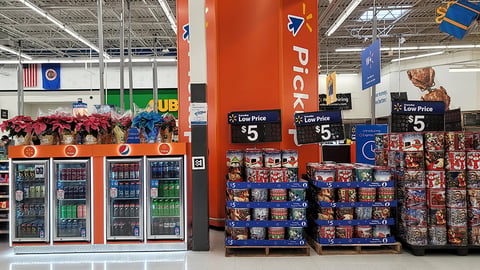 Walmart Pickup Tower, Beverage Cooler