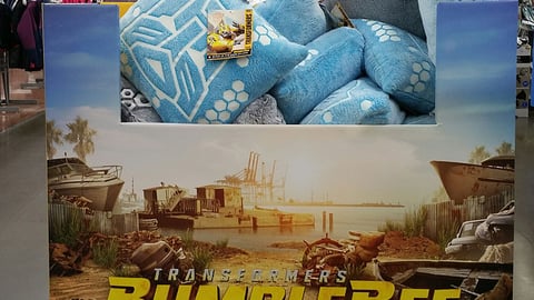 'Bumblebee' Pillow Dump Bin