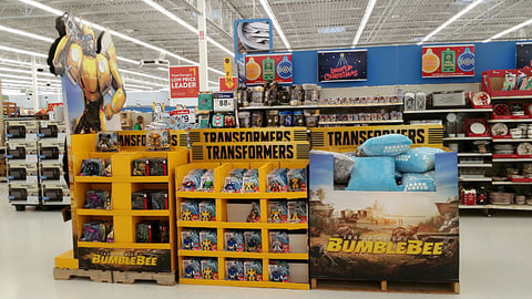 'Bumblebee' Walmart Pallet Train
