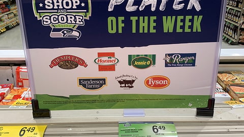 Safeway 'Player of the Week' Header