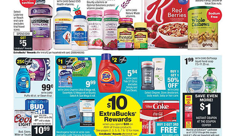 CVS P&G ExtraBucks Features