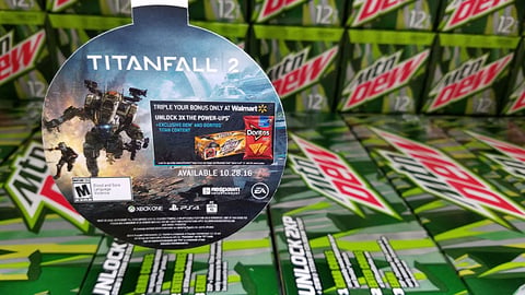 PepsiCo Walmart 'Titanfall 2' Wobbler