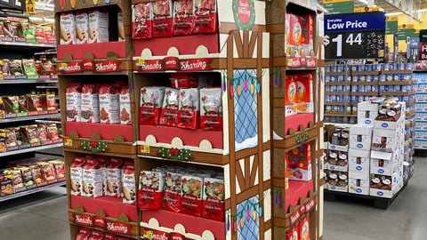 Campbell Soup Co. Holiday Pallet Display