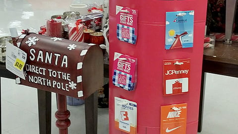 Fry's 'Great Deals on Gift Cards' Standee