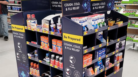 Walmart 'Be Prepared' Multi-Brand Pallet Display