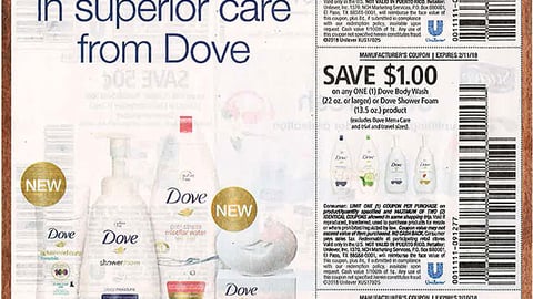 Dove 'Superior Care' FSI