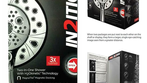 Delta New In2ition 2-In-1 Showerhead