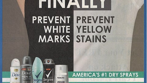 Unilever 'Finally' FSI