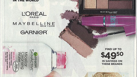 L'Oreal 'The Beauty Picks' FSI Cover
