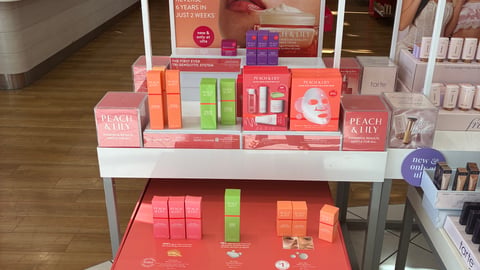 Peach & Lily Ulta Display